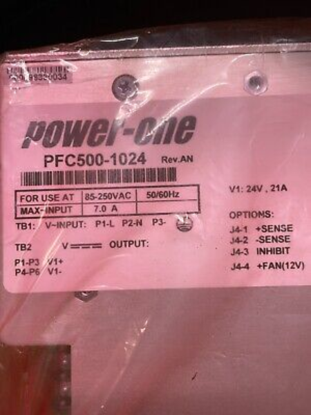 POWER-ONE PFC500-1024 AC POWER SUPPLY UNIT (NEW)