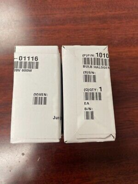 AMAT 1010-01116 800W HALOGEN BULB (NEW) Qty:2 (1 LOT)