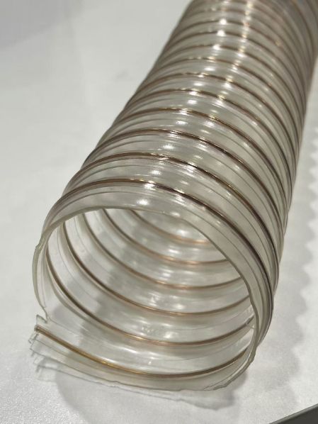 Steel wire helical reinforced hose